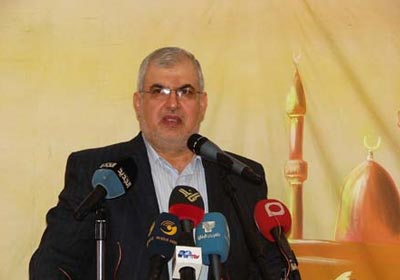 رئيس كتلة حزب الله في البرلمان اللبناني، النائب محمد رعد